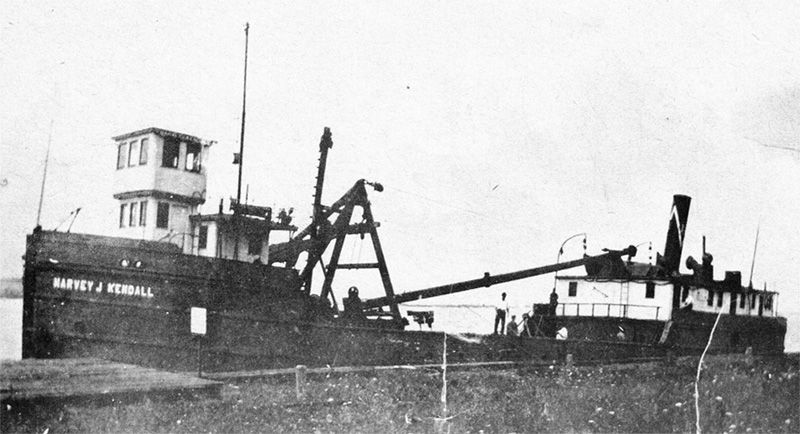 Sinking of the Harvey J. Kendall, another Augustus Hinckley Story