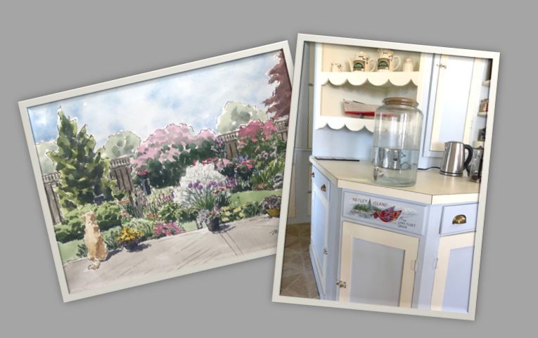 House Painters... Beverly Furer and Maureen Sheridan