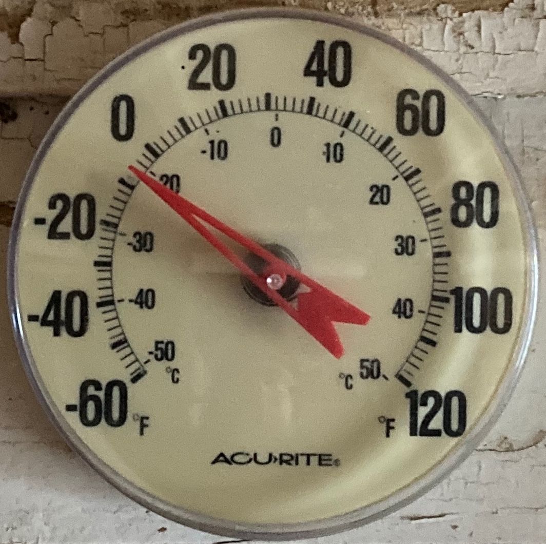 Bruteless Analog Gauge Thermometer