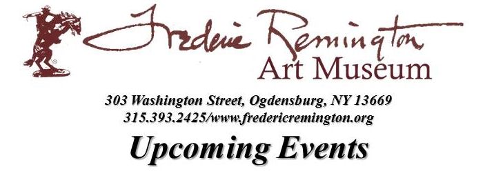 NYS Juried Art Exhibit Opening at Remington Museum