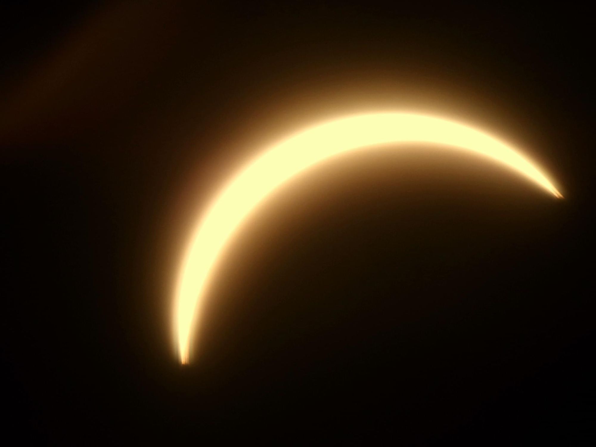 Eclipse in the Islands