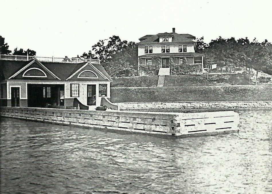 The Blue Boat, Grindstone Island, NY, Circa 1930’s – 1950’s