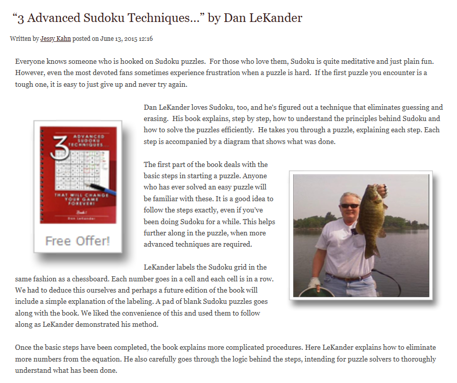 Sudoku Puzzles for November 2025