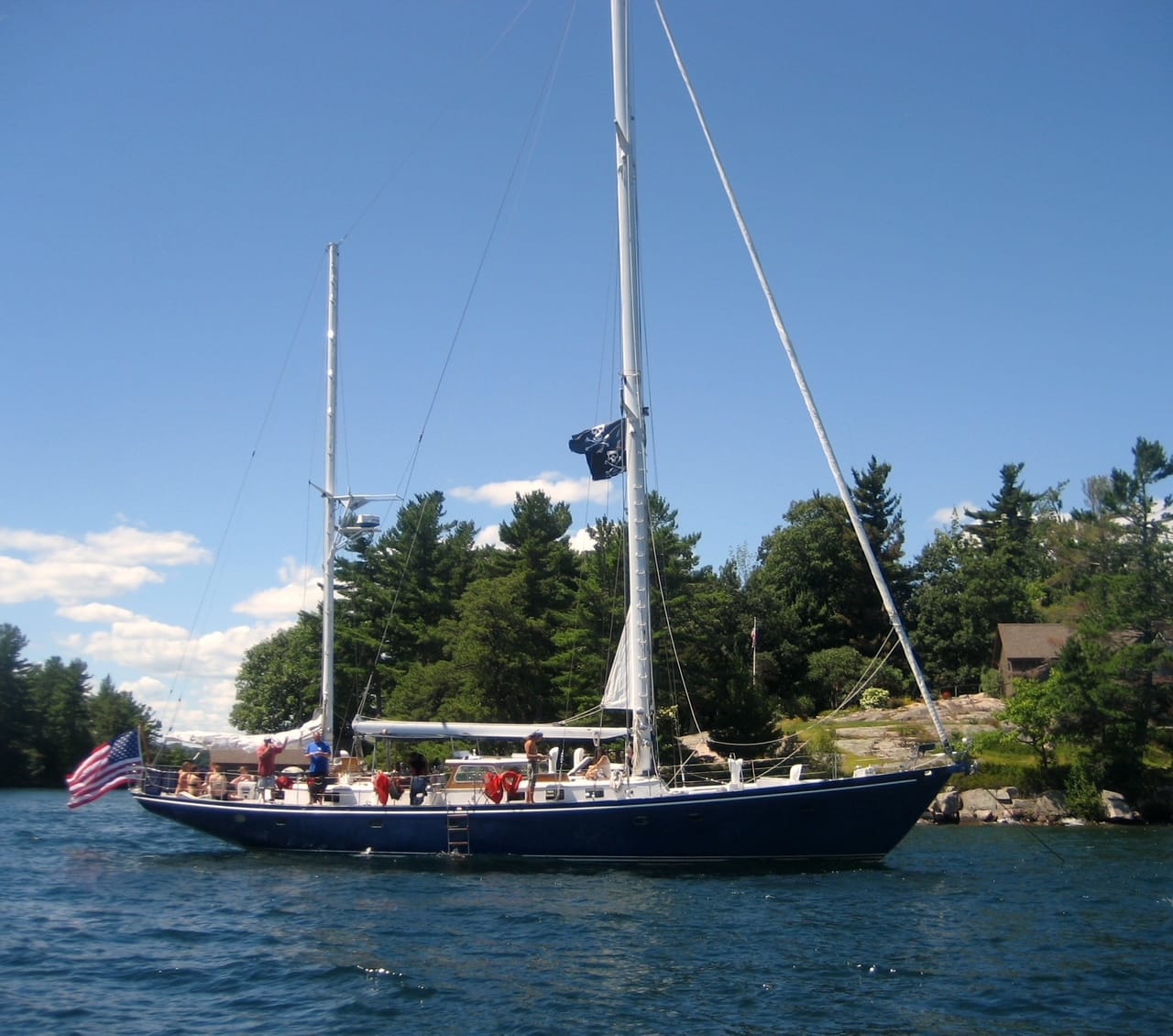 Voyage to Antigua on "Palawan"