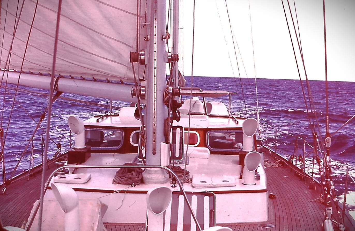 Voyage to Antigua on "Palawan"