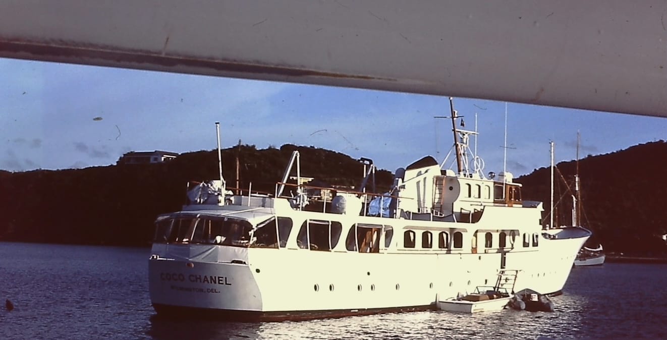 Voyage to Antigua on "Palawan"