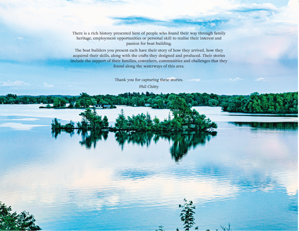 Karen Wand's Canadian Boat Builders  . . .