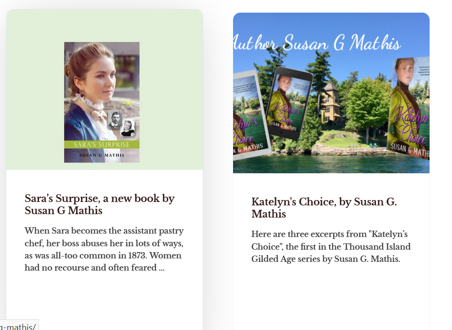 Are you Kidding? Brand New Susan G. Mathis series!