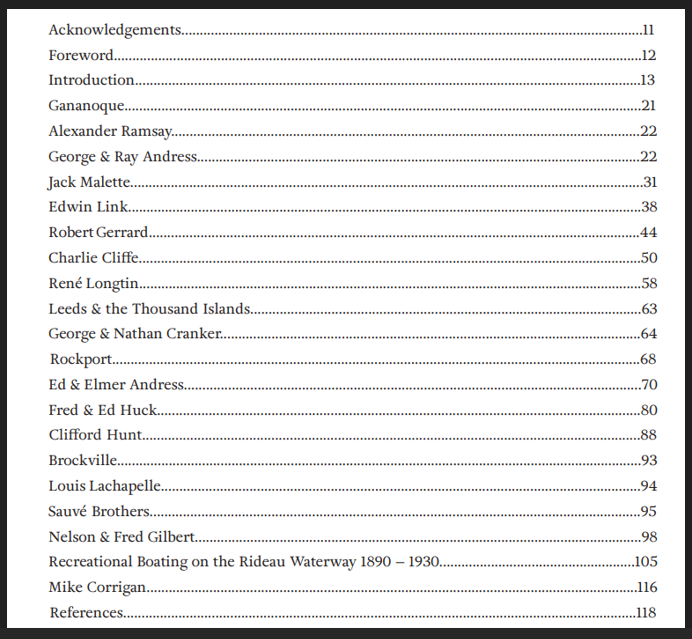 Karen Wand's Canadian Boat Builders  . . .