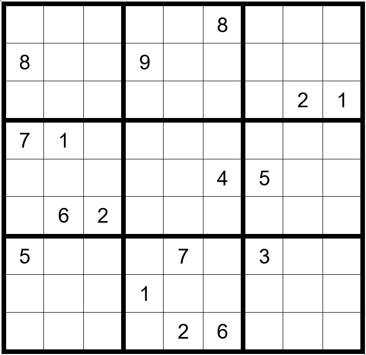 Sudoku Puzzles for November 2025